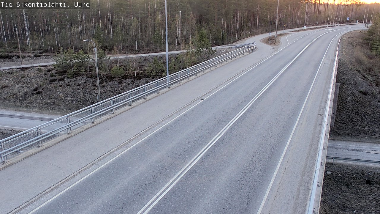 Kelikamerat Kuva Tie 6 Kontiolahti, Uuro, Kontiolahti, Pohjois-Karjala
