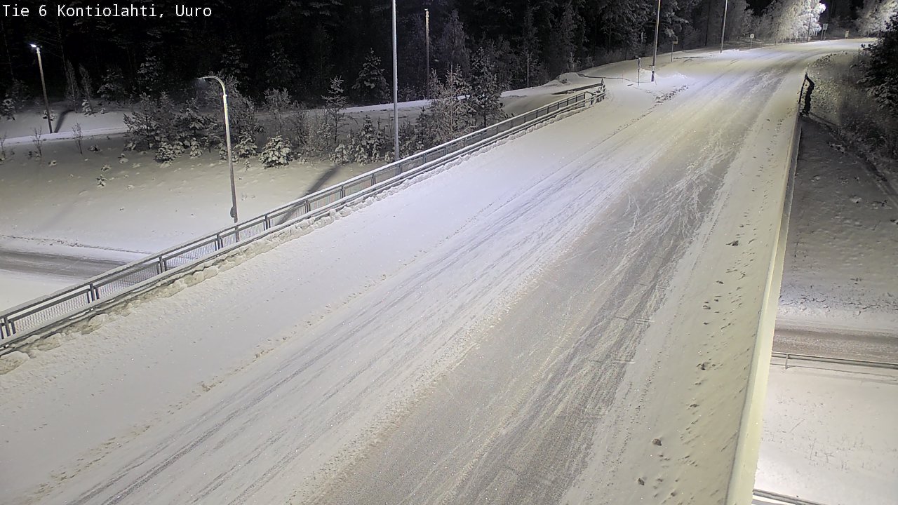 Kelikamerat Kuva Tie 6 Kontiolahti, Uuro, Kontiolahti, Pohjois-Karjala