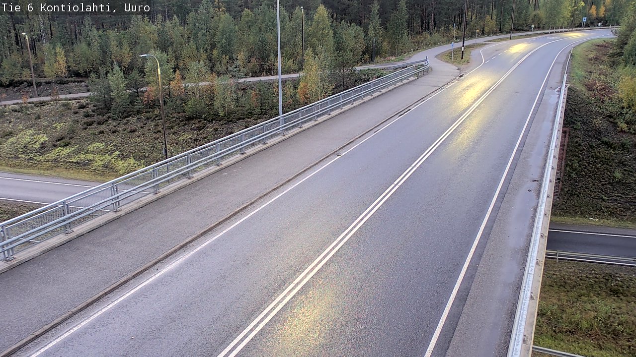 Kelikamerat Kuva Tie 6 Kontiolahti, Uuro, Kontiolahti, Pohjois-Karjala