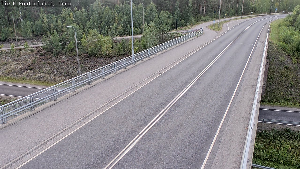 Kelikamerat Kuva Tie 6 Kontiolahti, Uuro, Kontiolahti, Pohjois-Karjala