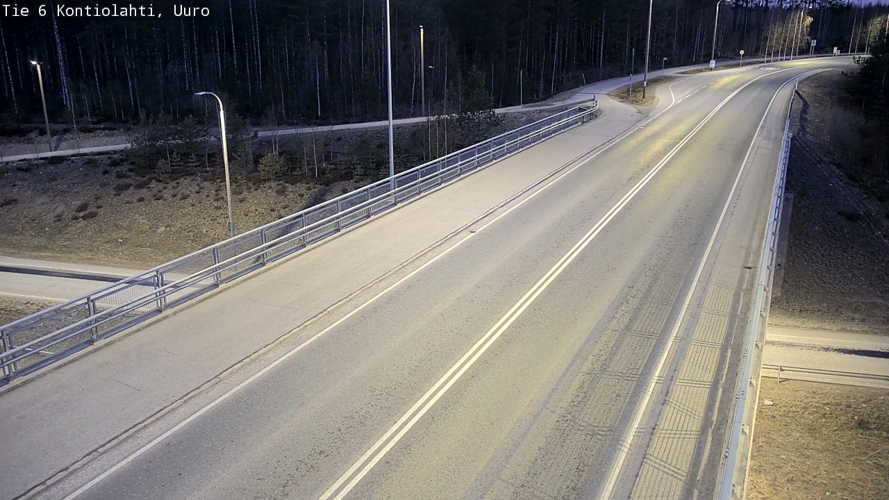 Kelikamerat Kuva Tie 6 Kontiolahti, Uuro, Kontiolahti, Pohjois-Karjala
