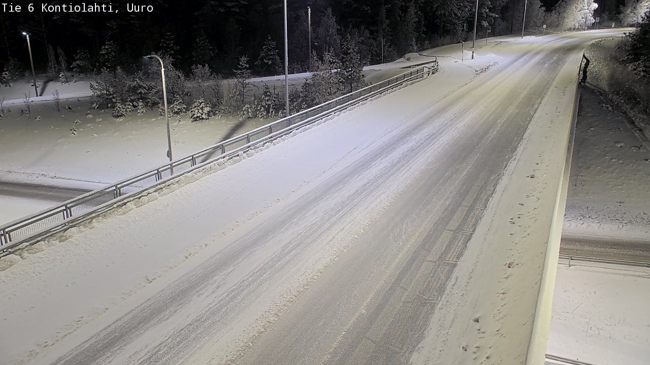 Kelikamerat Kuva Tie 6 Kontiolahti, Uuro, Kontiolahti, Pohjois-Karjala