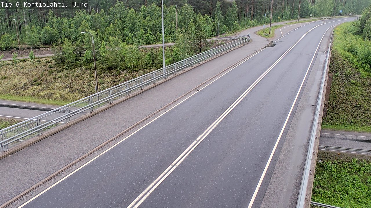 Kelikamerat Kuva Tie 6 Kontiolahti, Uuro, Kontiolahti, Pohjois-Karjala