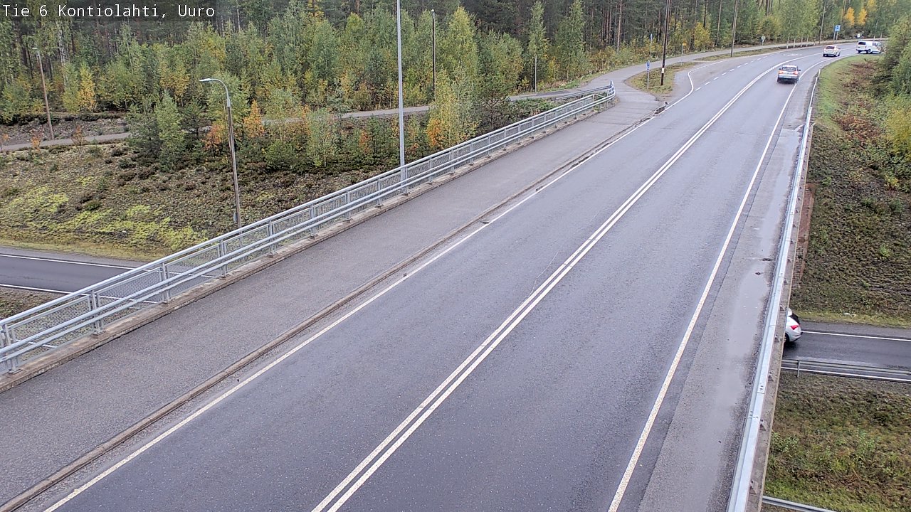 Kelikamerat Kuva Tie 6 Kontiolahti, Uuro, Kontiolahti, Pohjois-Karjala