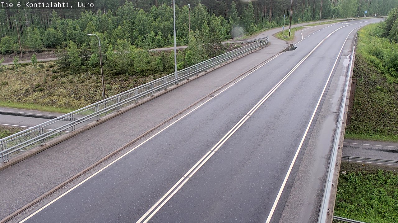 Kelikamerat Kuva Tie 6 Kontiolahti, Uuro, Kontiolahti, Pohjois-Karjala