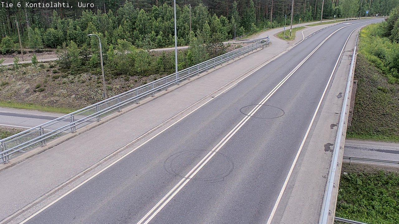 Kelikamerat Kuva Tie 6 Kontiolahti, Uuro, Kontiolahti, Pohjois-Karjala