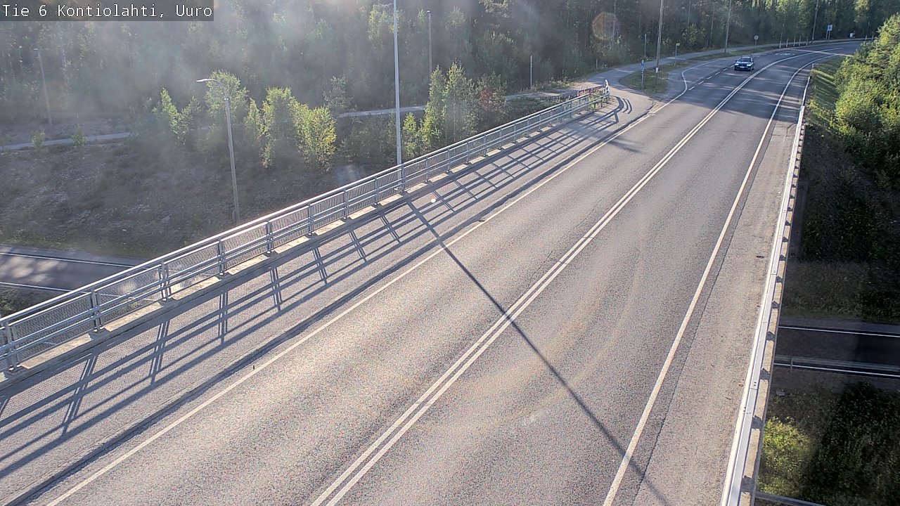 Kelikamerat Kuva Tie 6 Kontiolahti, Uuro, Kontiolahti, Pohjois-Karjala