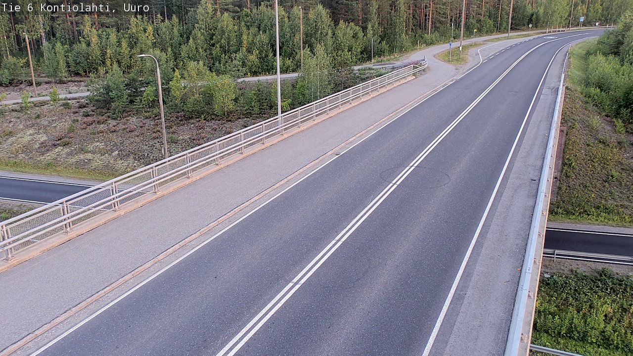 Kelikamerat Kuva Tie 6 Kontiolahti, Uuro, Kontiolahti, Pohjois-Karjala