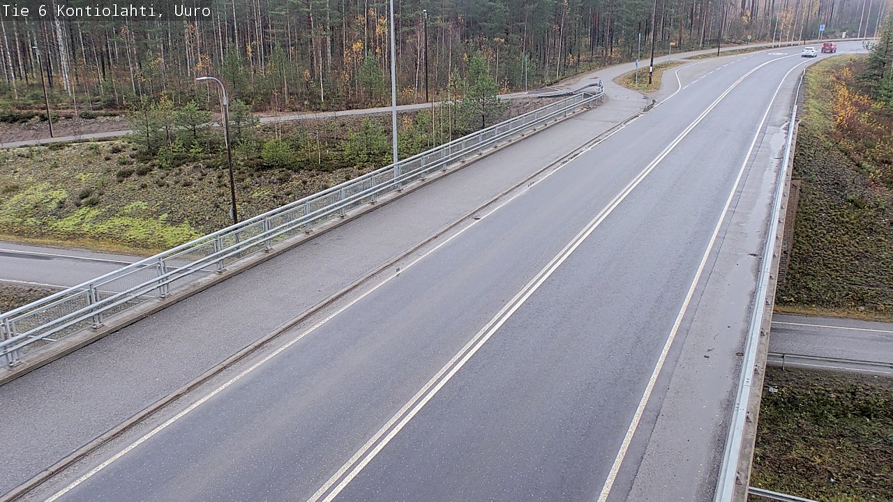 Kelikamerat Kuva Tie 6 Kontiolahti, Uuro, Kontiolahti, Pohjois-Karjala