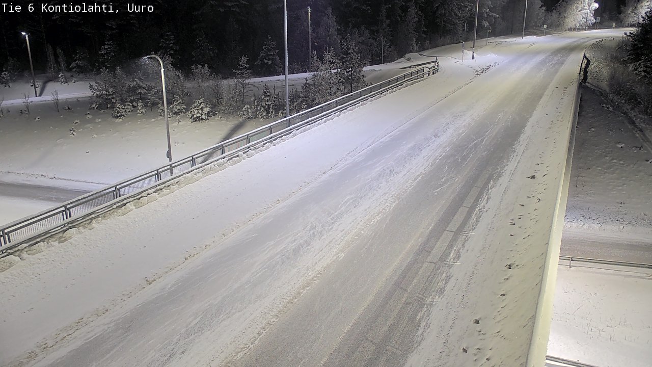 Kelikamerat Kuva Tie 6 Kontiolahti, Uuro, Kontiolahti, Pohjois-Karjala