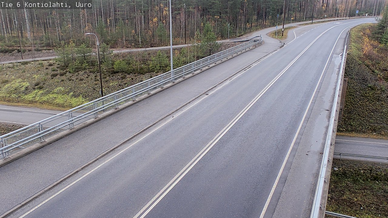 Kelikamerat Kuva Tie 6 Kontiolahti, Uuro, Kontiolahti, Pohjois-Karjala