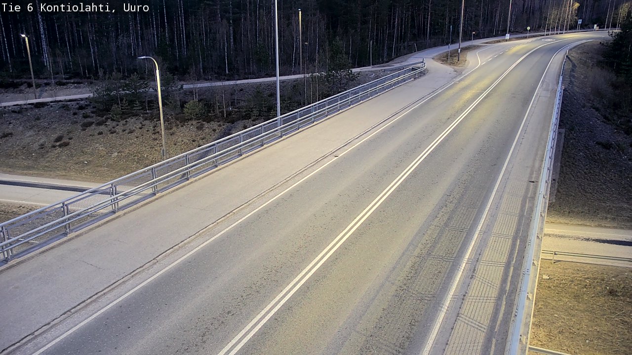 Kelikamerat Kuva Tie 6 Kontiolahti, Uuro, Kontiolahti, Pohjois-Karjala