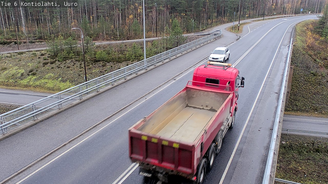 Kelikamerat Kuva Tie 6 Kontiolahti, Uuro, Kontiolahti, Pohjois-Karjala