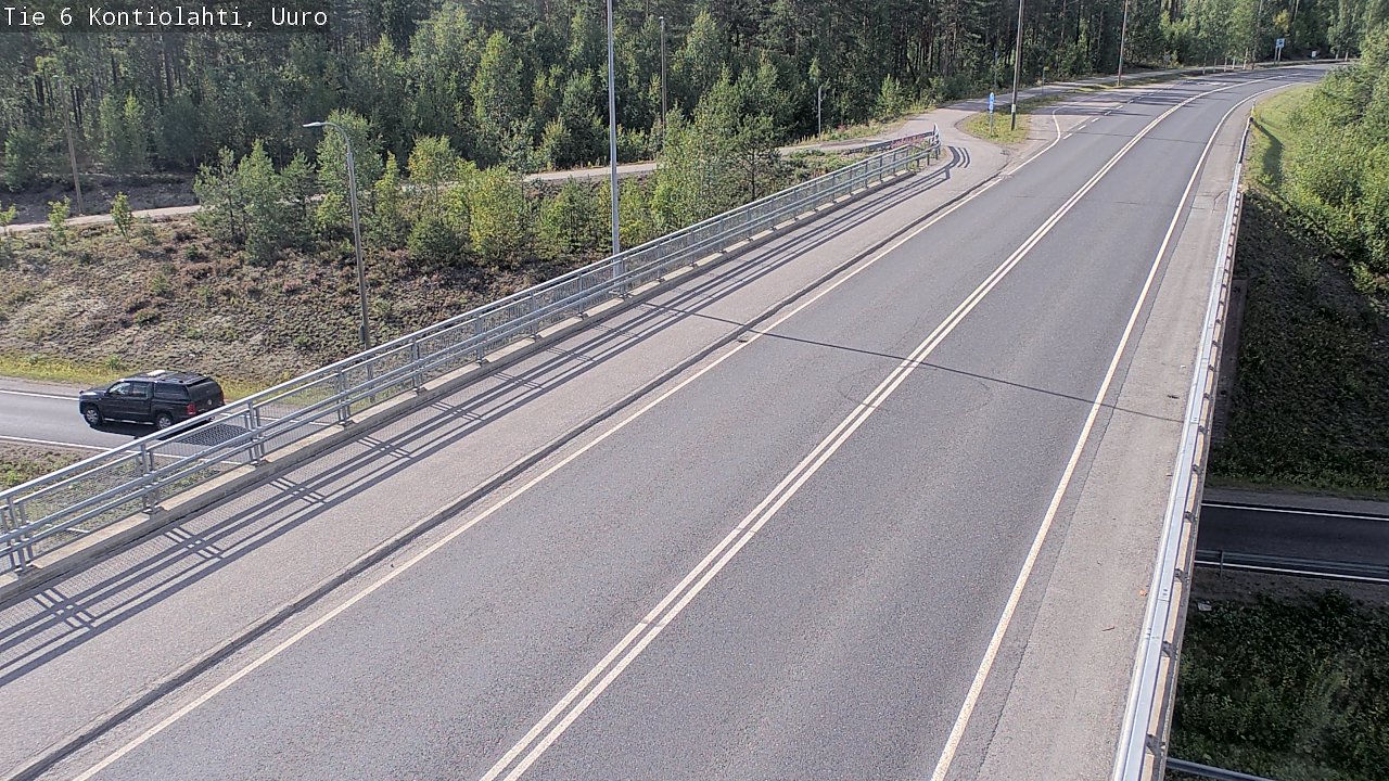 Kelikamerat Kuva Tie 6 Kontiolahti, Uuro, Kontiolahti, Pohjois-Karjala