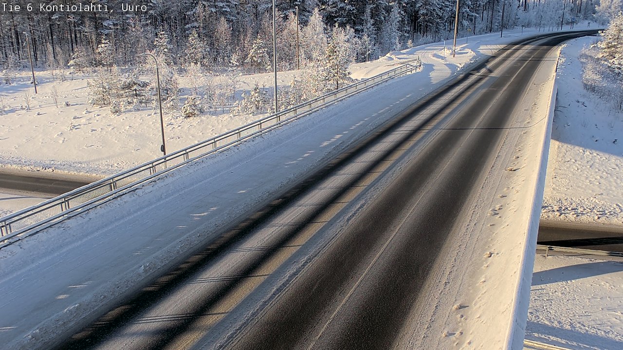 Kelikamerat Kuva Tie 6 Kontiolahti, Uuro, Kontiolahti, Pohjois-Karjala