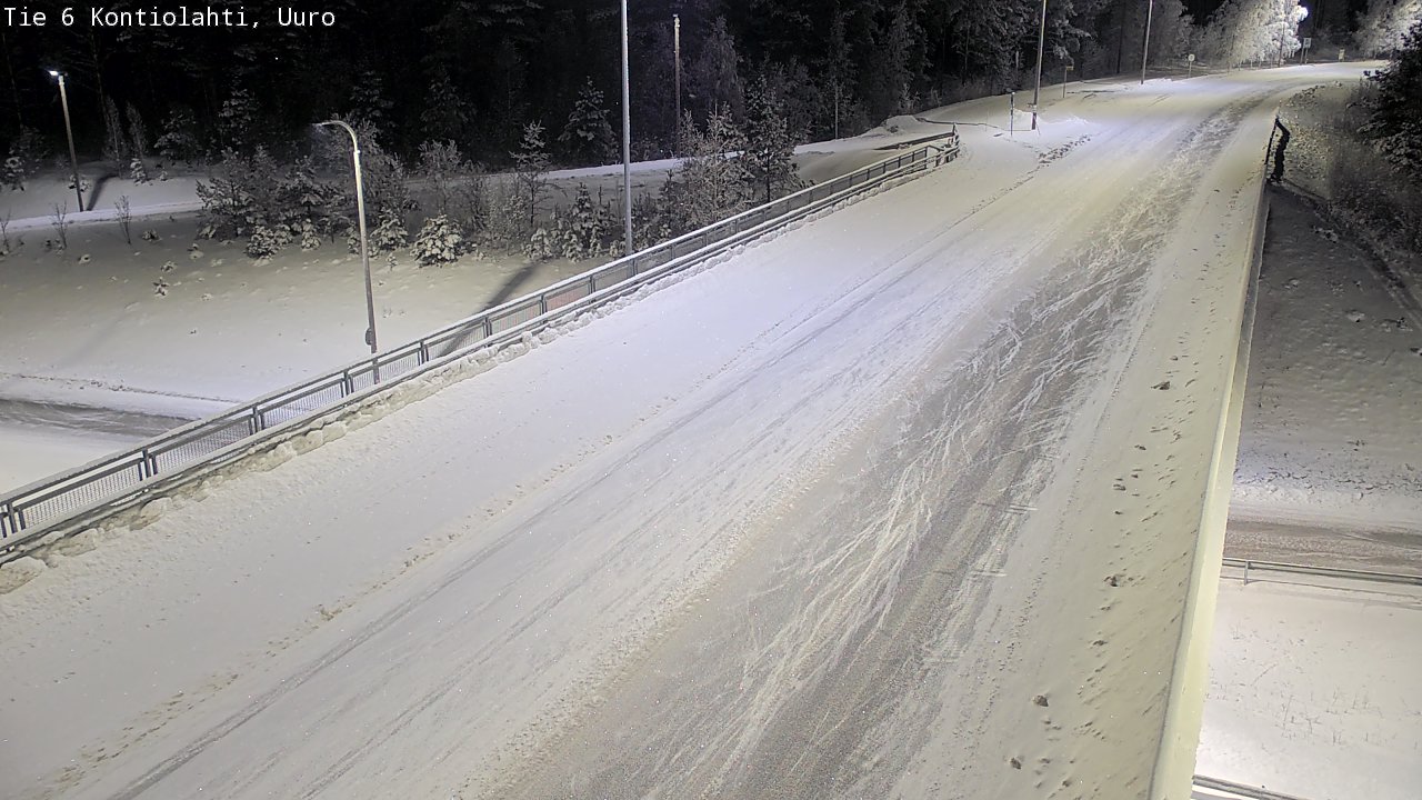 Kelikamerat Kuva Tie 6 Kontiolahti, Uuro, Kontiolahti, Pohjois-Karjala