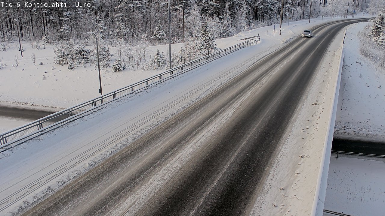 Kelikamerat Kuva Tie 6 Kontiolahti, Uuro, Kontiolahti, Pohjois-Karjala