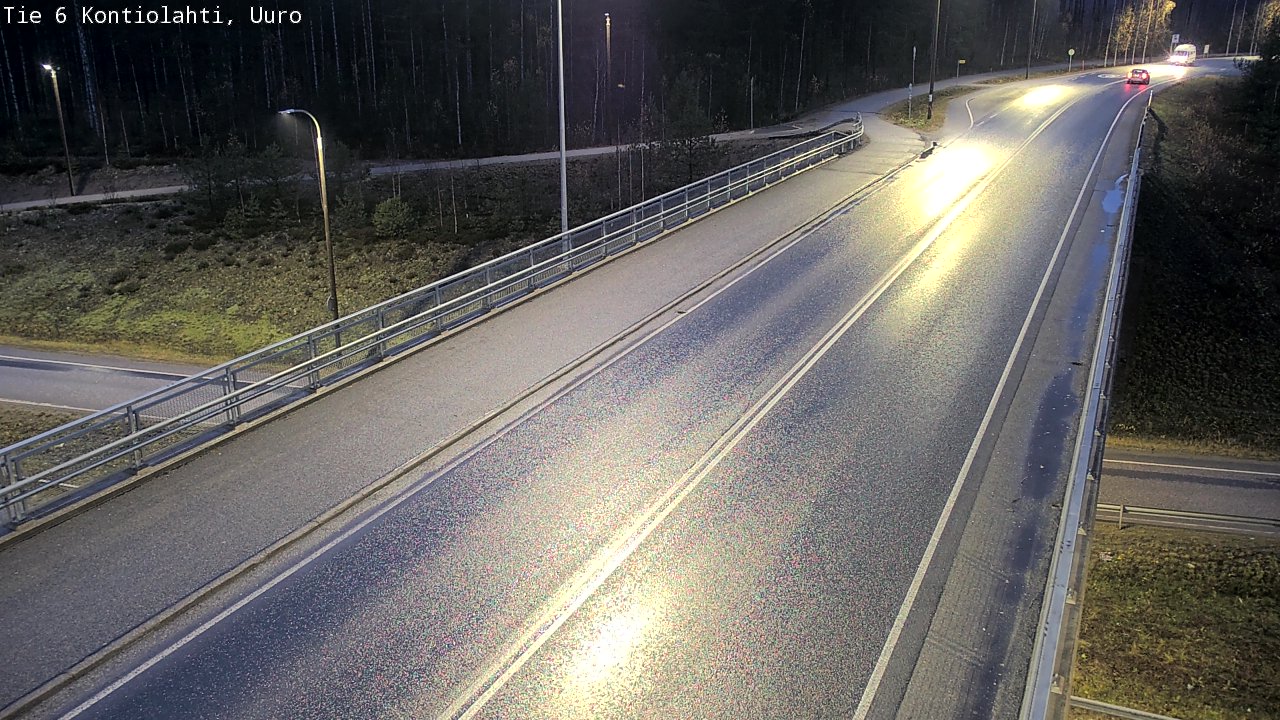 Kelikamerat Kuva Tie 6 Kontiolahti, Uuro, Kontiolahti, Pohjois-Karjala