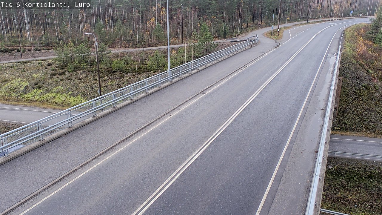 Kelikamerat Kuva Tie 6 Kontiolahti, Uuro, Kontiolahti, Pohjois-Karjala