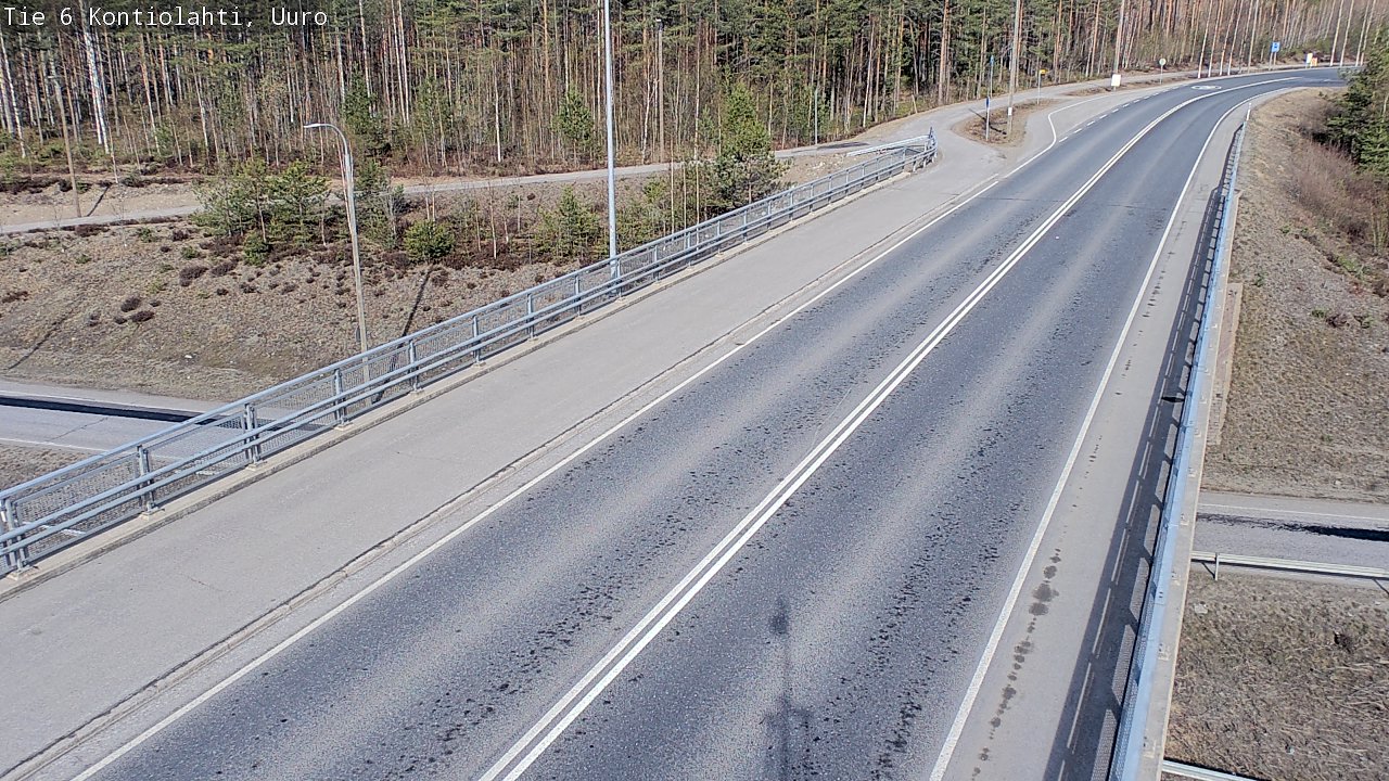 Kelikamerat Kuva Tie 6 Kontiolahti, Uuro, Kontiolahti, Pohjois-Karjala