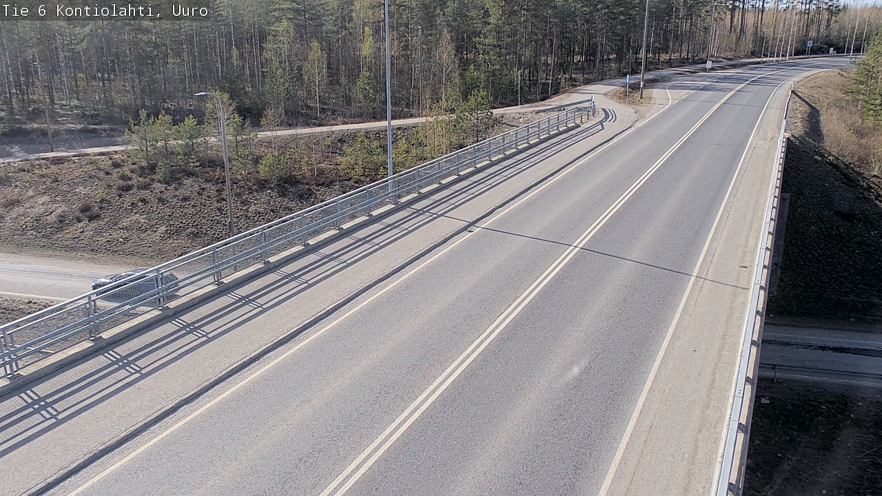 Kelikamerat Kuva Tie 6 Kontiolahti, Uuro, Kontiolahti, Pohjois-Karjala