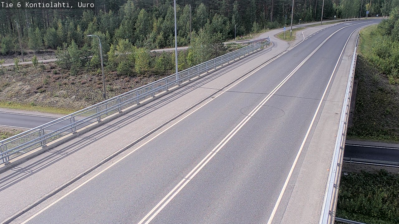 Kelikamerat Kuva Tie 6 Kontiolahti, Uuro, Kontiolahti, Pohjois-Karjala