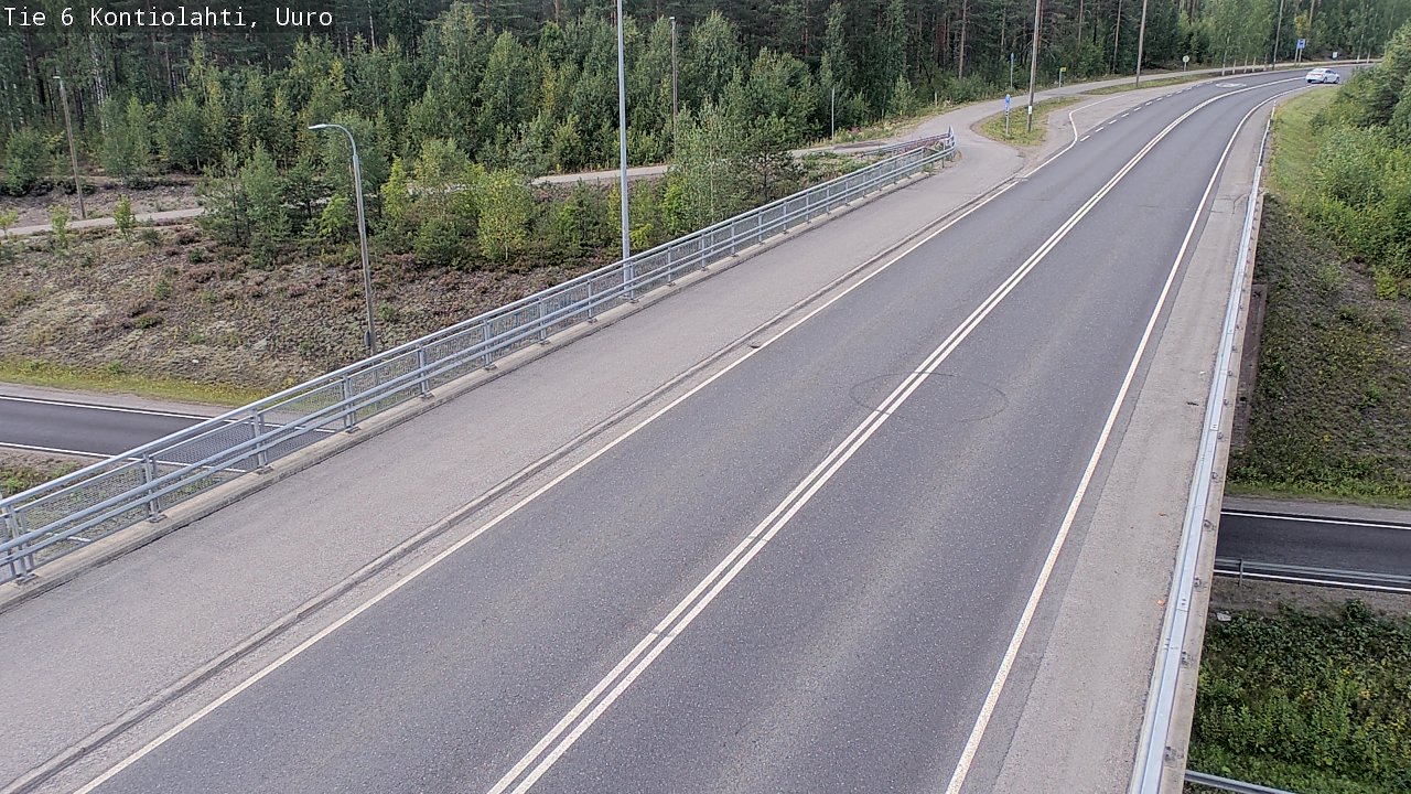 Kelikamerat Kuva Tie 6 Kontiolahti, Uuro, Kontiolahti, Pohjois-Karjala