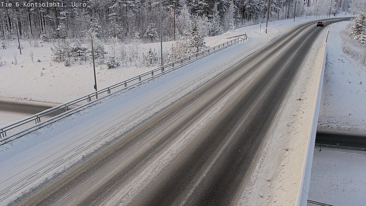 Kelikamerat Kuva Tie 6 Kontiolahti, Uuro, Kontiolahti, Pohjois-Karjala