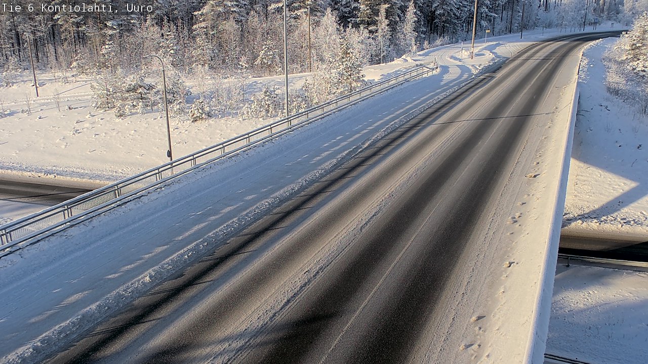 Kelikamerat Kuva Tie 6 Kontiolahti, Uuro, Kontiolahti, Pohjois-Karjala