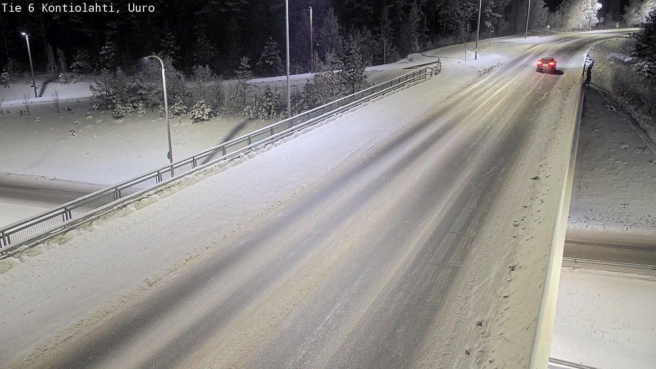 Kelikamerat Kuva Tie 6 Kontiolahti, Uuro, Kontiolahti, Pohjois-Karjala