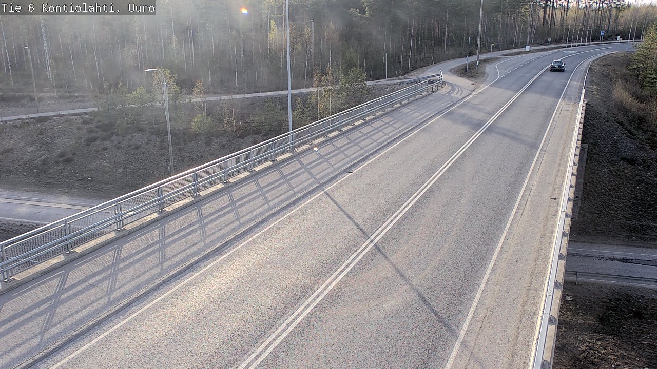 Kelikamerat Kuva Tie 6 Kontiolahti, Uuro, Kontiolahti, Pohjois-Karjala