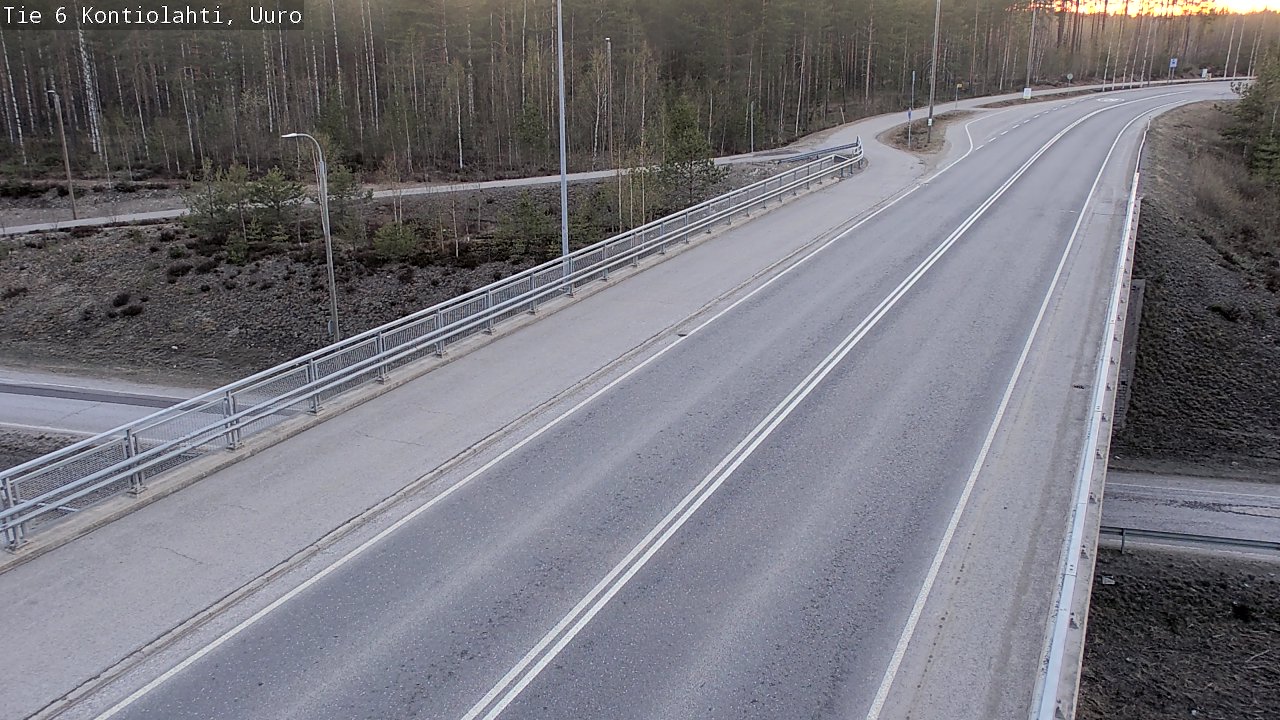 Kelikamerat Kuva Tie 6 Kontiolahti, Uuro, Kontiolahti, Pohjois-Karjala