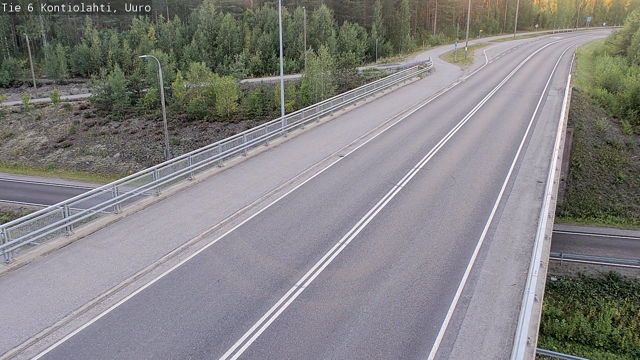 Kelikamerat Kuva Tie 6 Kontiolahti, Uuro, Kontiolahti, Pohjois-Karjala