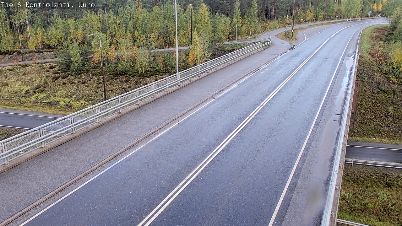 Kelikamerat Kuva Tie 6 Kontiolahti, Uuro, Kontiolahti, Pohjois-Karjala