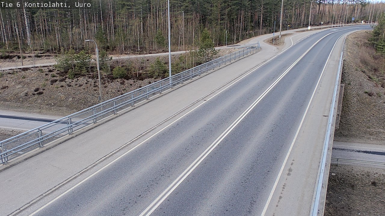 Kelikamerat Kuva Tie 6 Kontiolahti, Uuro, Kontiolahti, Pohjois-Karjala