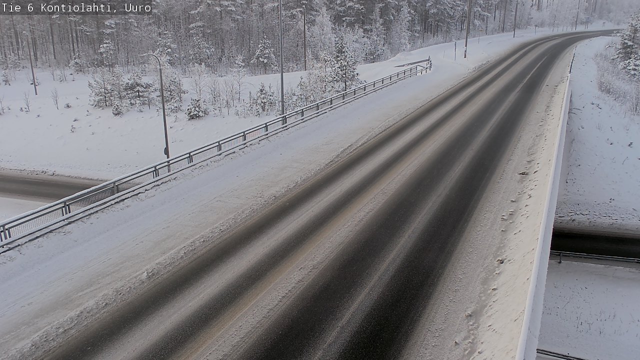 Kelikamerat Kuva Tie 6 Kontiolahti, Uuro, Kontiolahti, Pohjois-Karjala