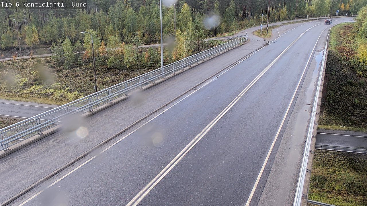 Kelikamerat Kuva Tie 6 Kontiolahti, Uuro, Kontiolahti, Pohjois-Karjala
