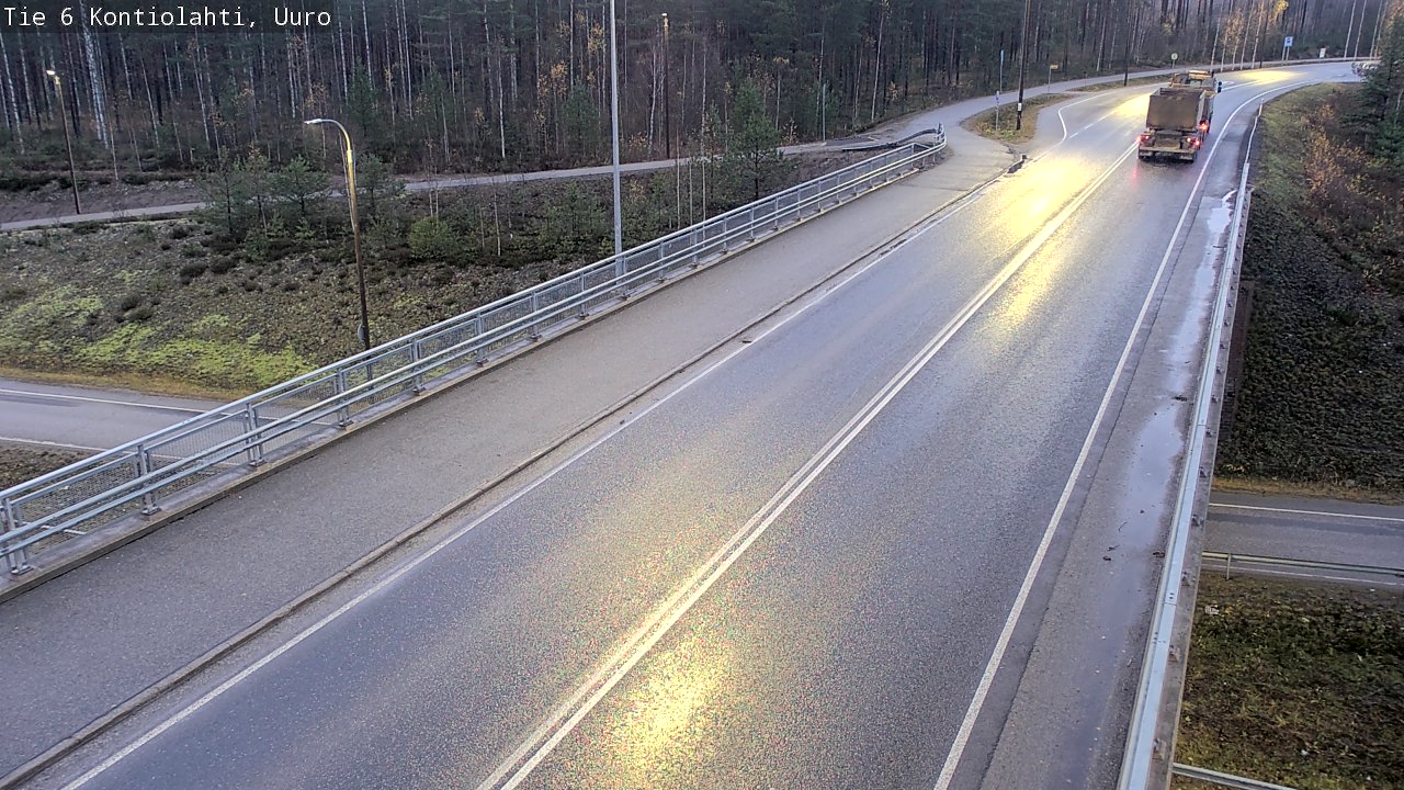 Kelikamerat Kuva Tie 6 Kontiolahti, Uuro, Kontiolahti, Pohjois-Karjala