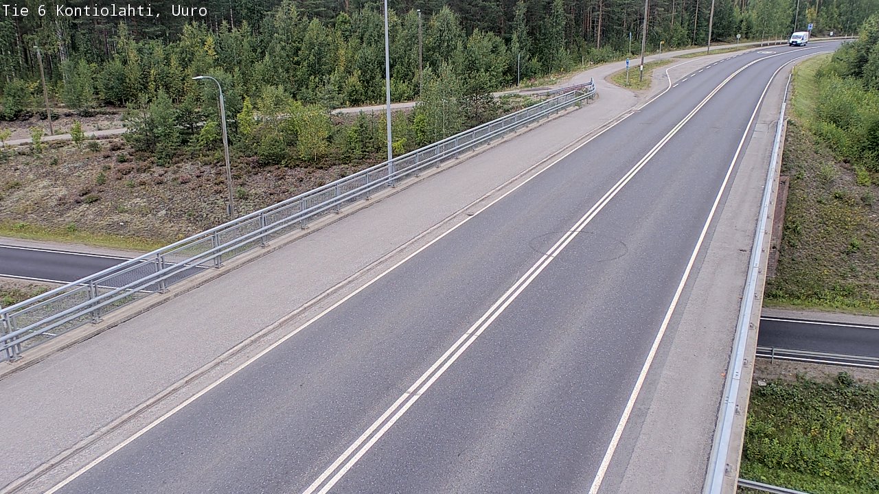 Weather Camera Image Väg 6 Kontiolax, Uuro, Kontiolahti, Pohjois-Karjala