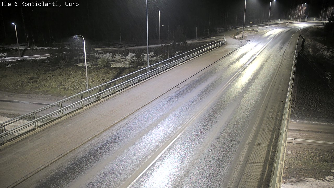 Weather Camera Image Väg 6 Kontiolax, Uuro, Kontiolahti, Pohjois-Karjala