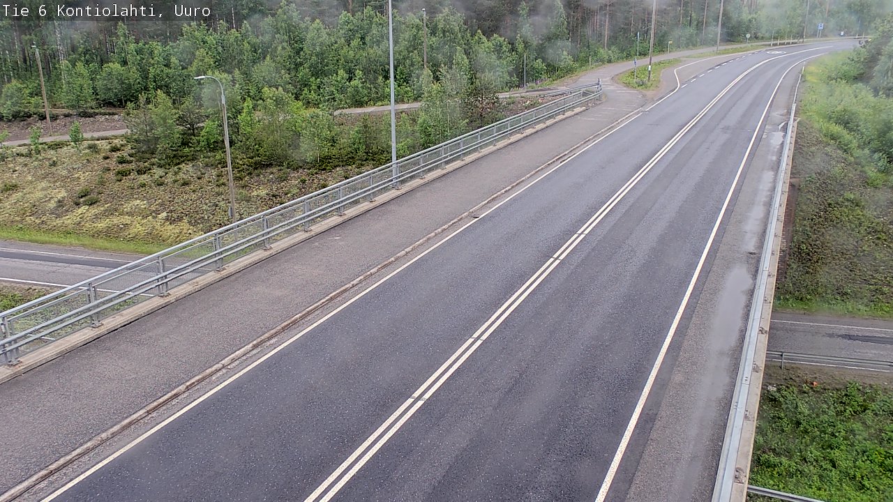 Kelikamerat Kuva Tie 6 Kontiolahti, Uuro, Kontiolahti, Pohjois-Karjala