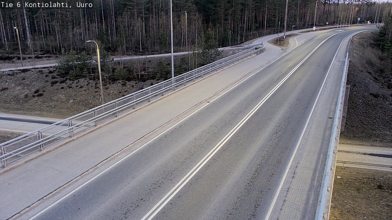 Kelikamerat Kuva Tie 6 Kontiolahti, Uuro, Kontiolahti, Pohjois-Karjala
