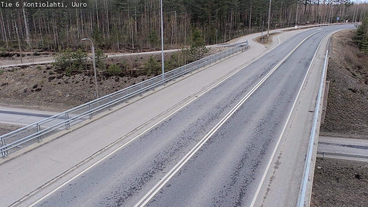 Kelikamerat Kuva Tie 6 Kontiolahti, Uuro, Kontiolahti, Pohjois-Karjala