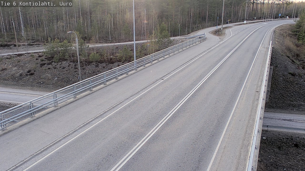 Kelikamerat Kuva Tie 6 Kontiolahti, Uuro, Kontiolahti, Pohjois-Karjala