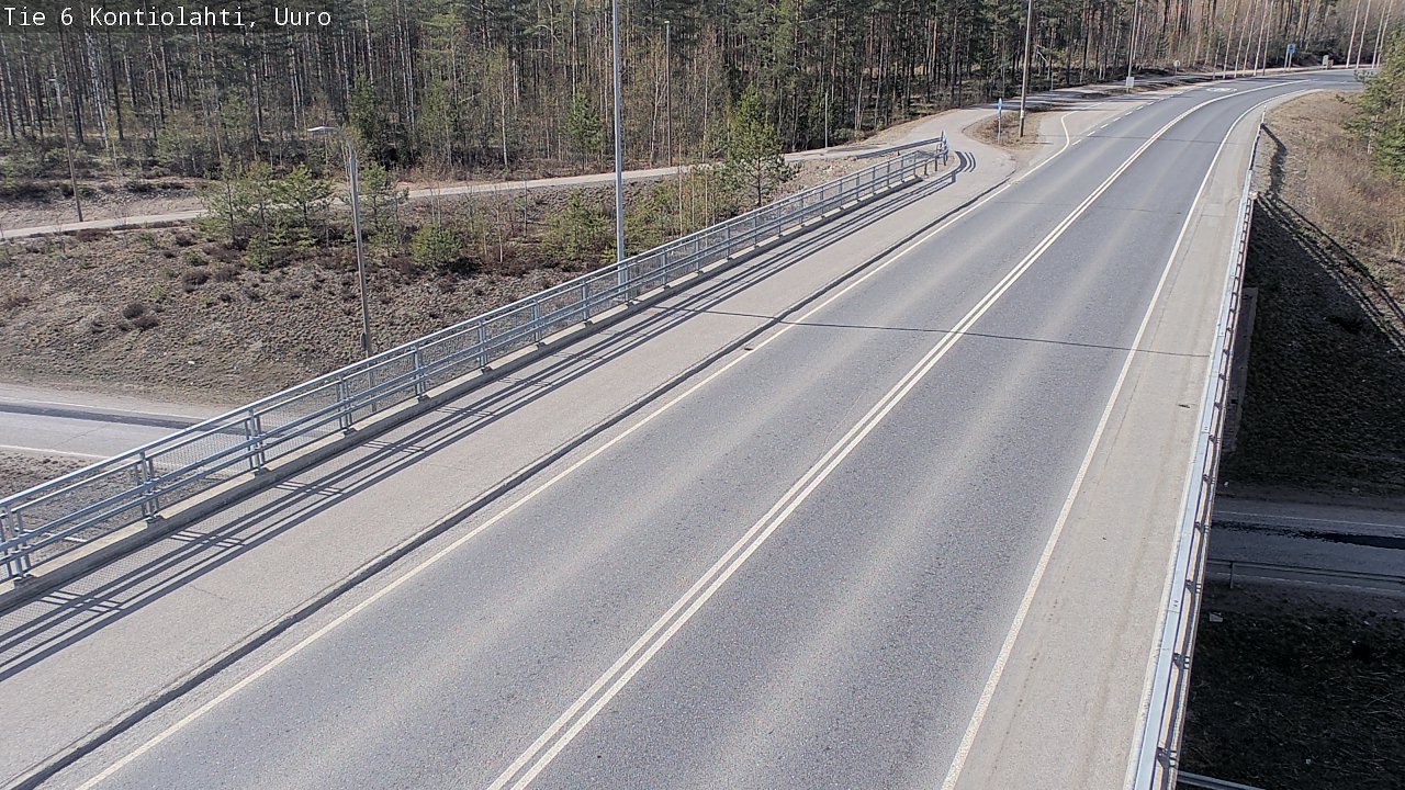 Kelikamerat Kuva Tie 6 Kontiolahti, Uuro, Kontiolahti, Pohjois-Karjala