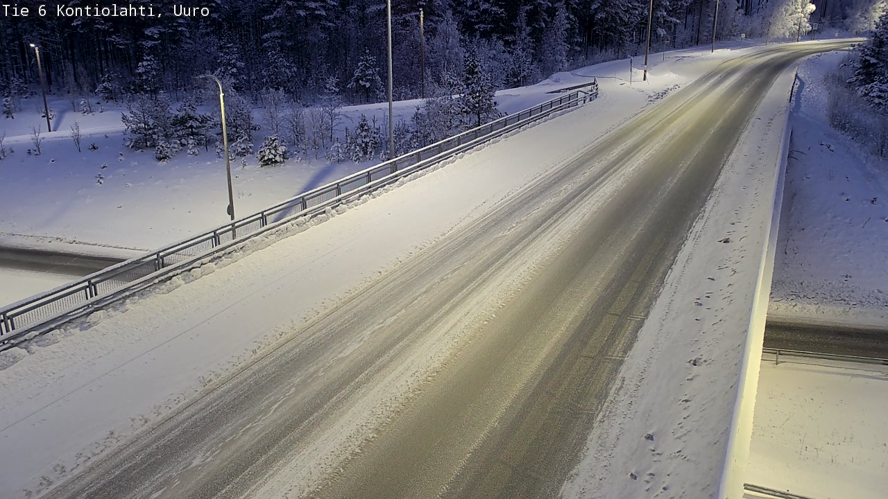 Kelikamerat Kuva Tie 6 Kontiolahti, Uuro, Kontiolahti, Pohjois-Karjala