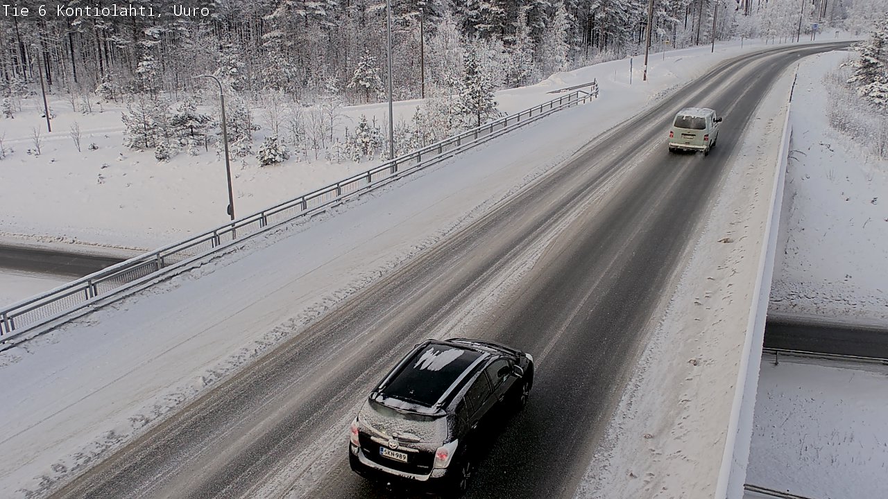 Kelikamerat Kuva Tie 6 Kontiolahti, Uuro, Kontiolahti, Pohjois-Karjala