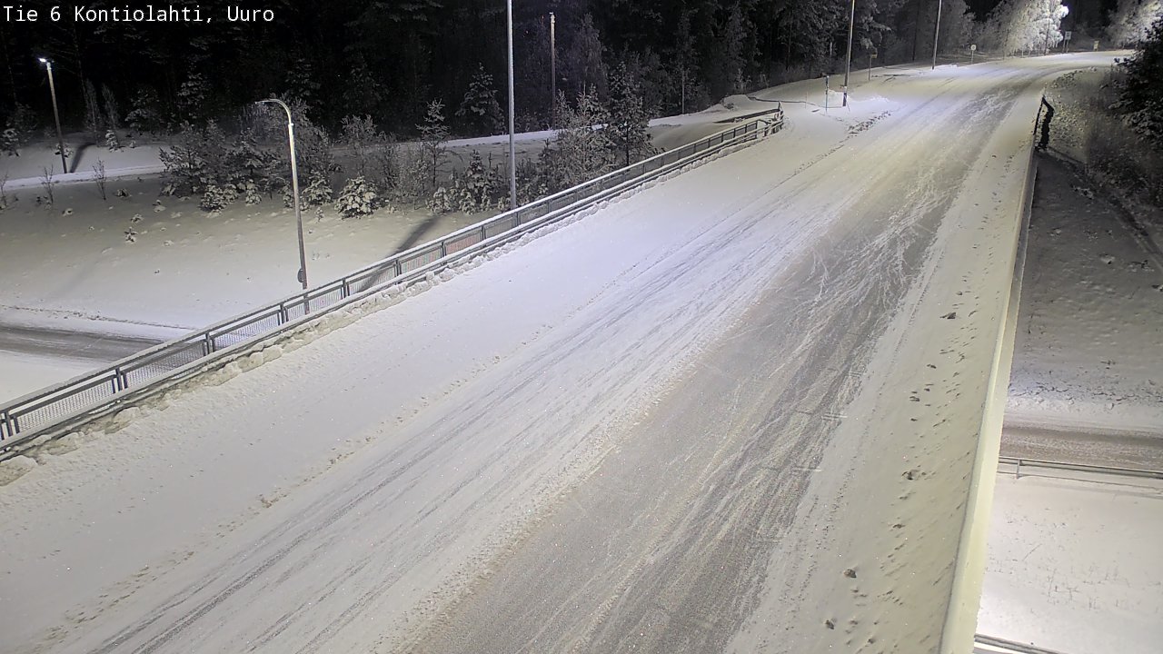 Kelikamerat Kuva Tie 6 Kontiolahti, Uuro, Kontiolahti, Pohjois-Karjala