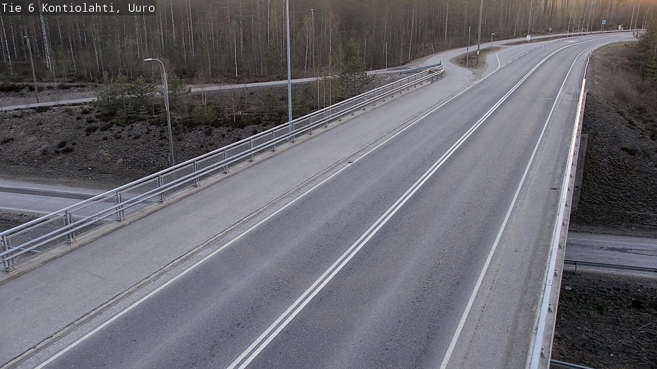 Kelikamerat Kuva Tie 6 Kontiolahti, Uuro, Kontiolahti, Pohjois-Karjala