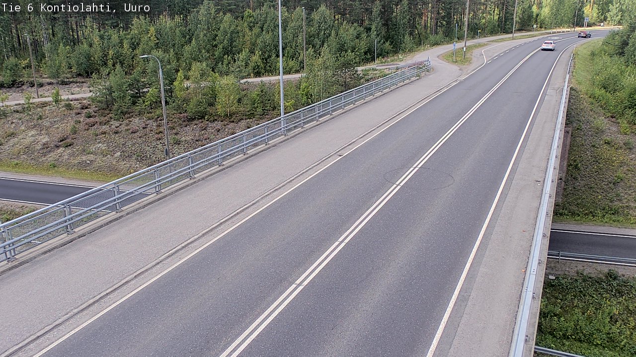 Kelikamerat Kuva Tie 6 Kontiolahti, Uuro, Kontiolahti, Pohjois-Karjala